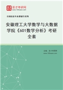 2027年安徽理工大学数学与大数据学院《601数学分析》考研全套
